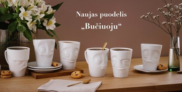 Puodelis Bučiuoju